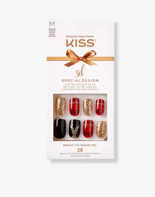 Kiss Angels Special Design Limited Edition Holiday Fake Nails