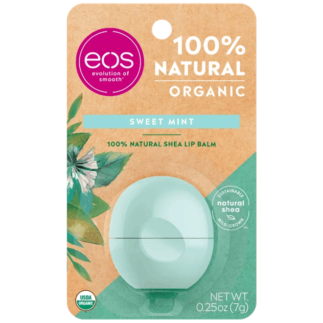 100% Natural & Organic Lip Balm Sphere - Sweet Mint