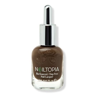 Nailtopia Plant Based, Bio-Sourced, Chip Free Nail Lacquer, But First Coffee
