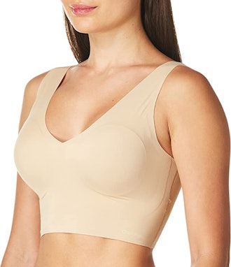 This editor-recommended bra offers light support in a seamless, wire-free design. 