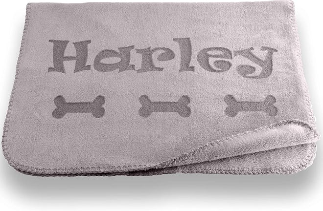 Custom Catch Personalized Dog Blanket