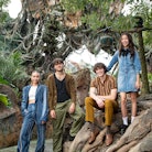 The cast of 'Avatar: The Way of Water' share the 'Avatar' easter eggs at Disney during their trip to...