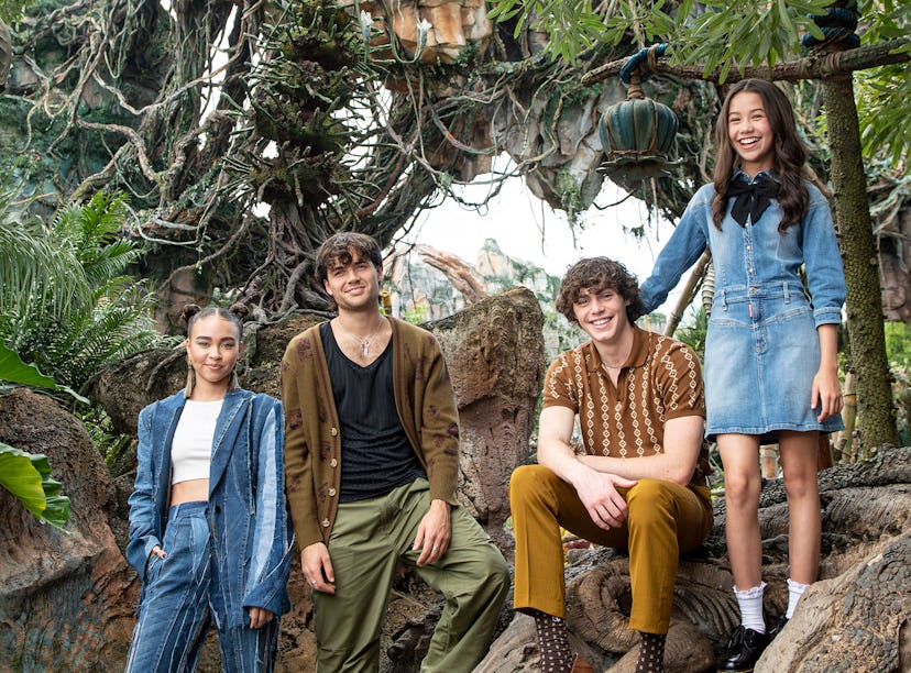 The cast of 'Avatar: The Way of Water' share the 'Avatar' easter eggs at Disney during their trip to...