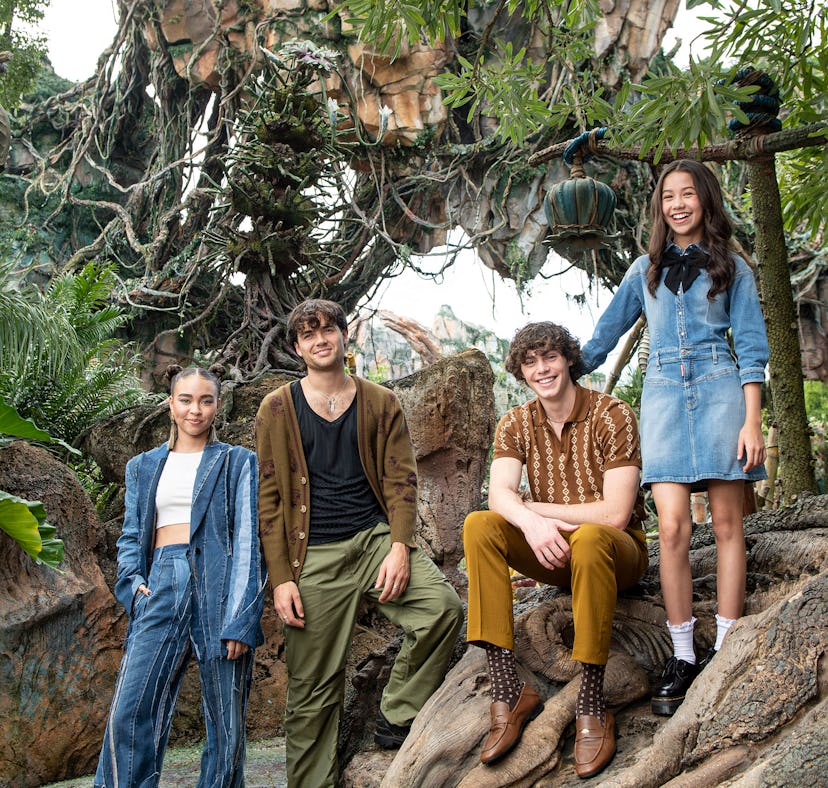 The cast of 'Avatar: The Way of Water' share the 'Avatar' easter eggs at Disney during their trip to...