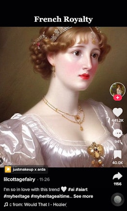 You can look like you're from 'Bridgerton' with how to do the My Heritage AI on TikTok. 