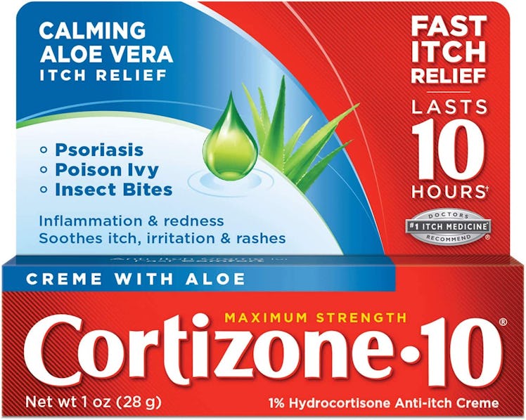cortizone 10 anti itch creme with soothing aloe is the best hydrocortisone cream to help get rid of ...