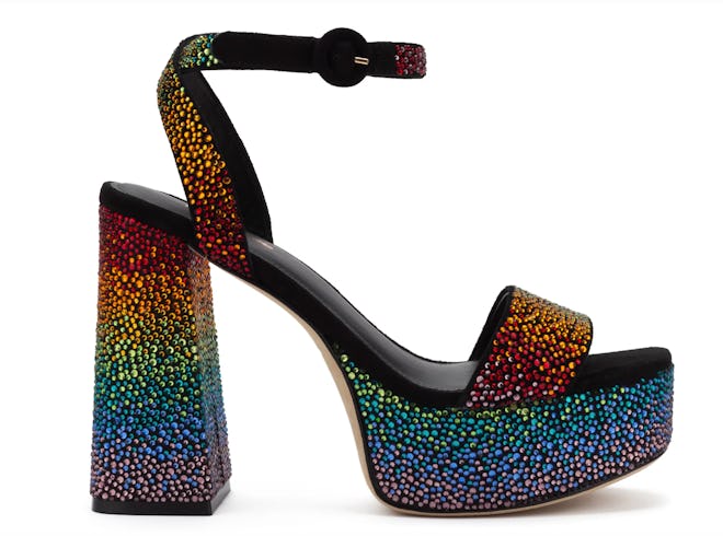 Larroude Dolly Crystal Sandal