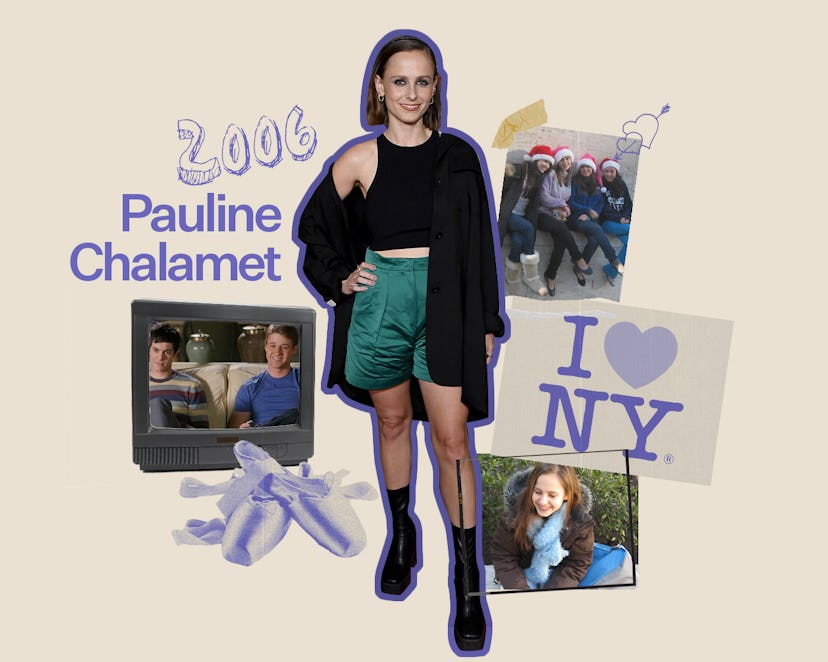 'The Sex Lives of College Girls' star Pauline Chalamet opens up about her life at age 14, including ...