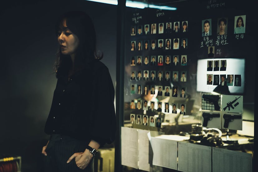 Kim Yun-jin as Seon Woo-jin in ‘Money Heist: Korea.'