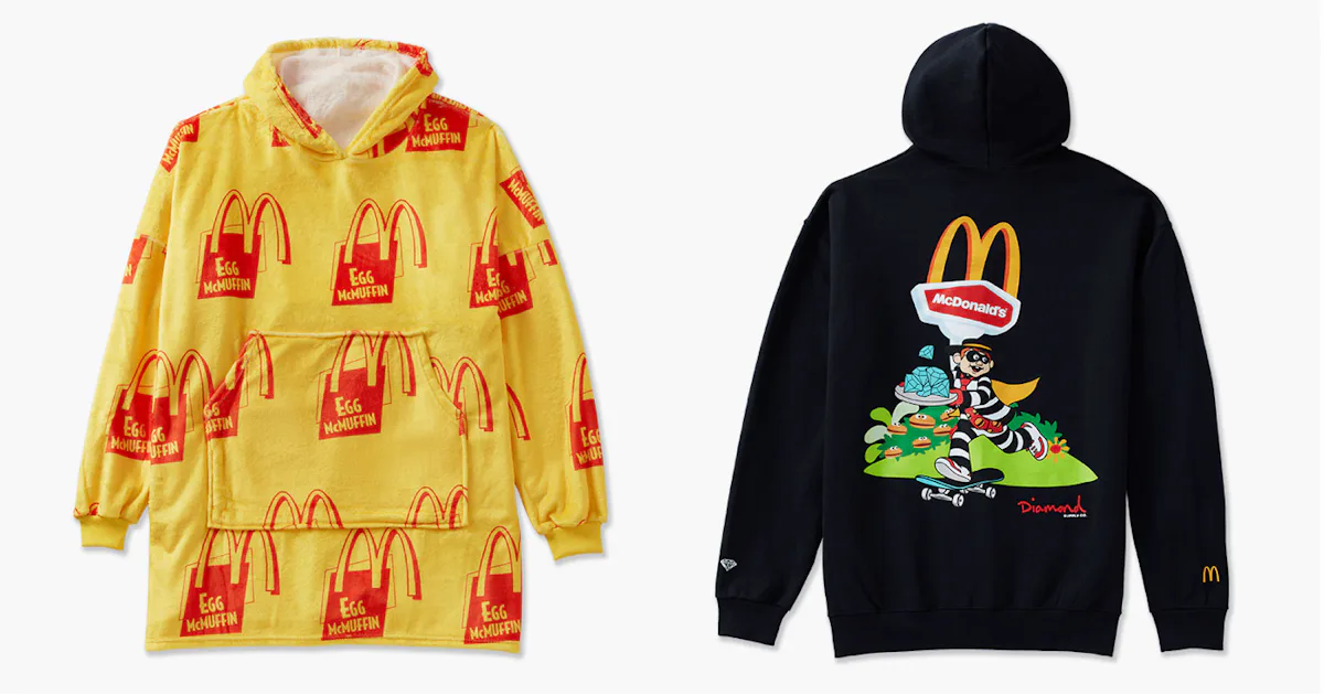 McDonald's Holiday 2022 Merch Drops Include Hamburglar Hoodies