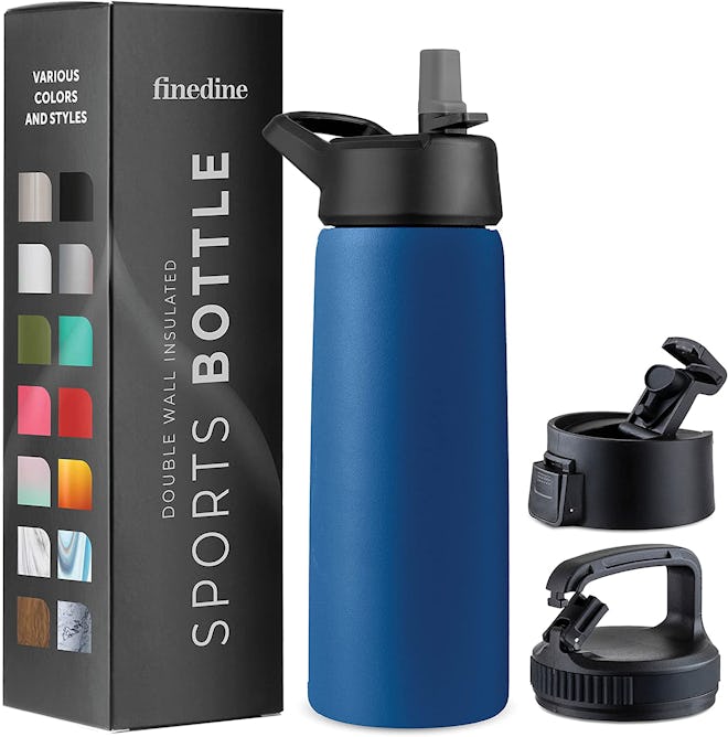 FineDine Triple-Insulated Stainless Steel Water Bottle