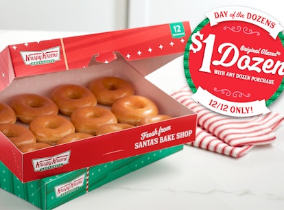 Krispy Kreme’s $1 dozen doughnuts deal for 2022 is so sweet.