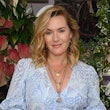 Kate Winslet attends the evian VIP Suite At Wimbledon 2022