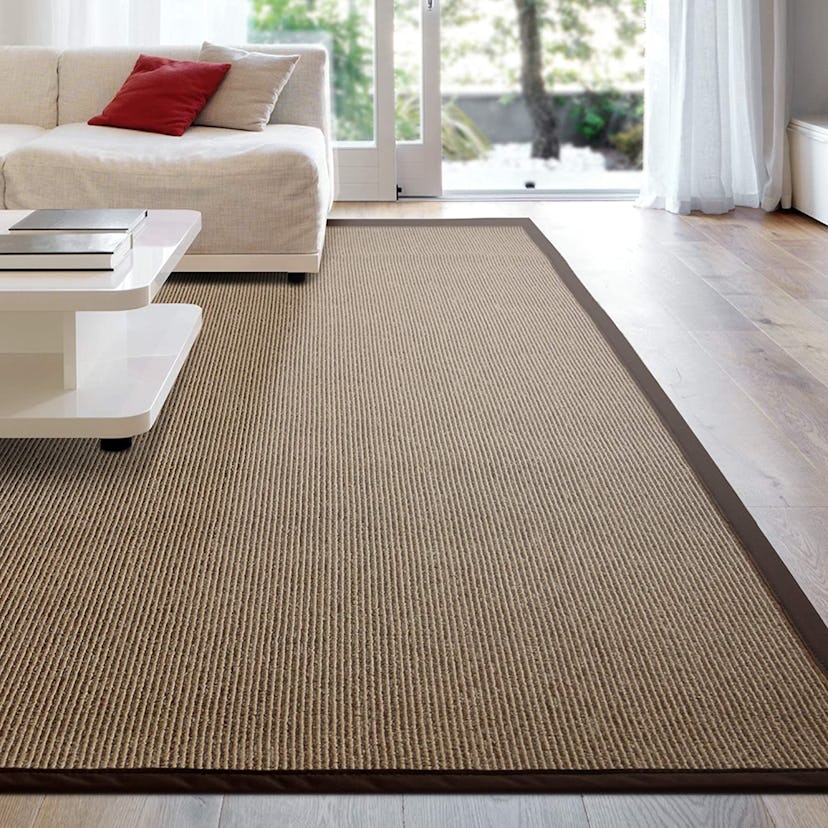 iCustomRug Zara Synthetic Sisal Area Rug