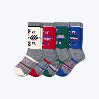 Holiday Calf Sock 4-Pack