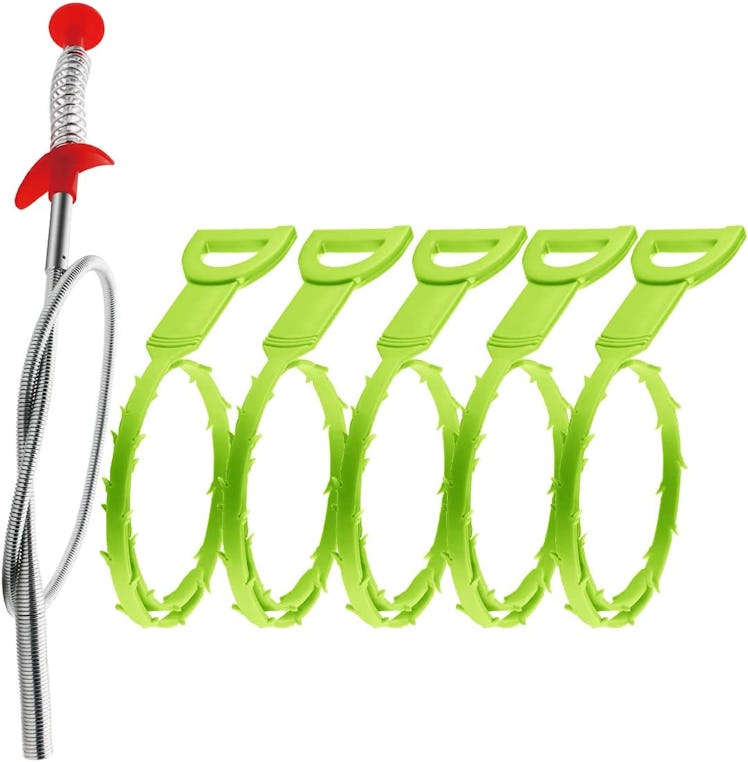 Omont Drain Clog Remover Tool (6-Pack)