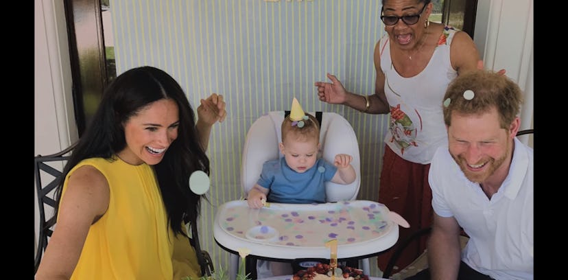 Meghan Markle and Prince Harry celebrate their son Archie's birthday.