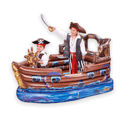 Bixbee Inflatable Pirate Ship Playhouse