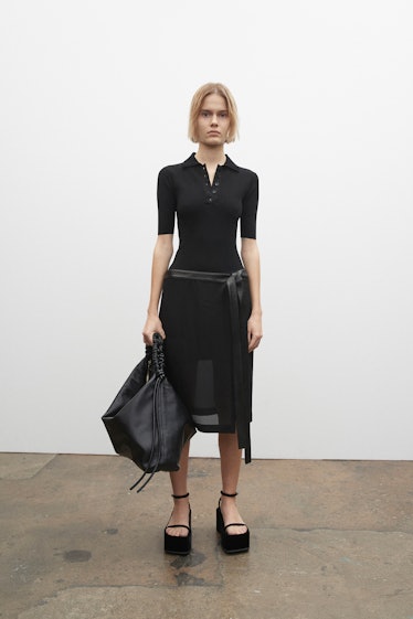 a model wearing Proenza Schouler's pre-fall 2023 collection