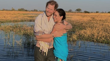 Meghan Markle and Prince Harry spent five days in a tent together in Africa.