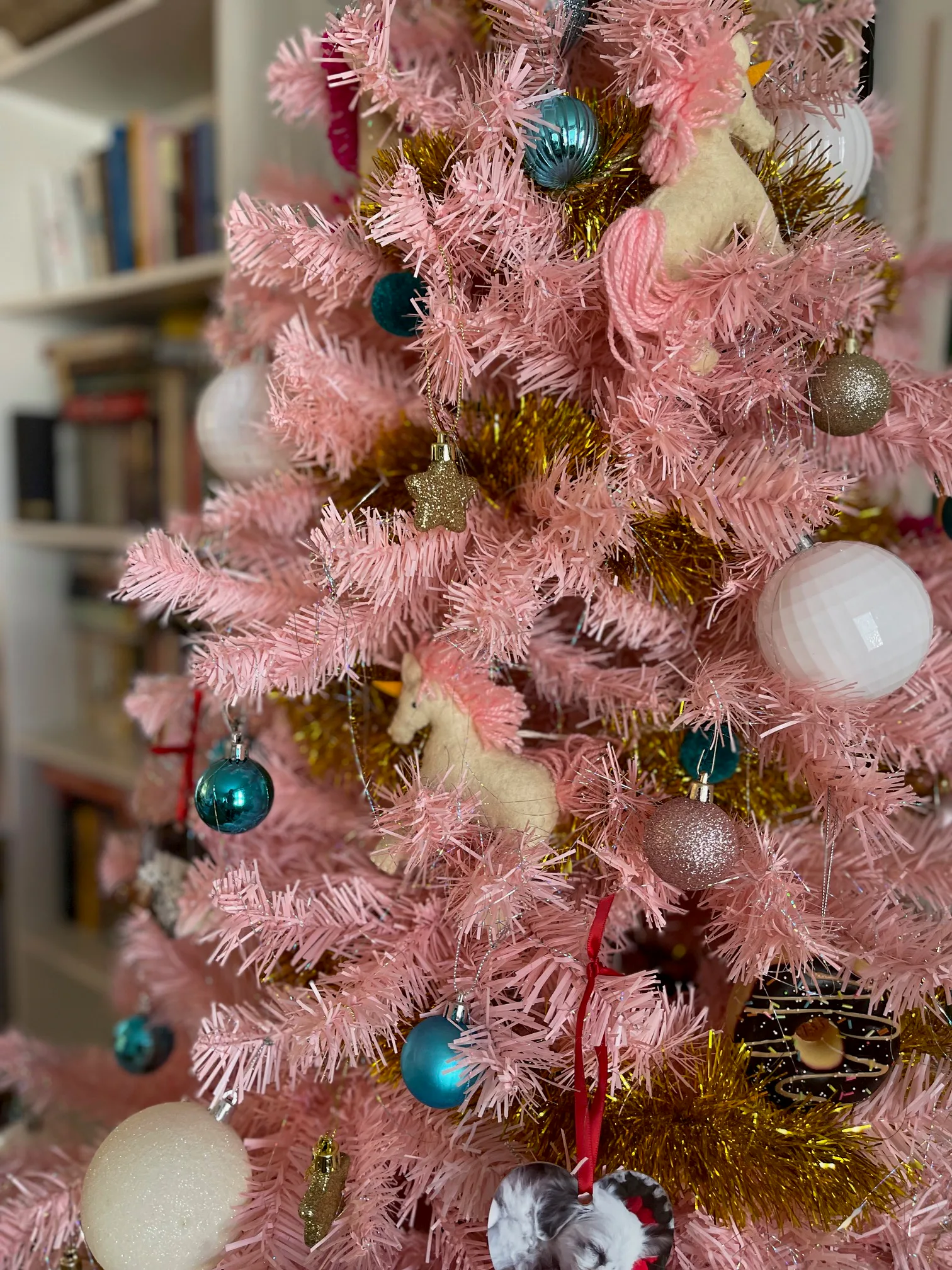 My Pink Christmas Tree Made My Maximalist Holiday Dreams Come True