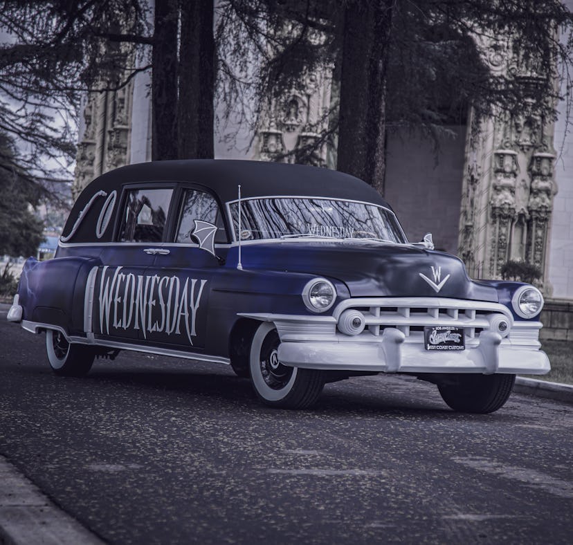 You can rent the 'Wednesday' car from Netflix for a day in December.