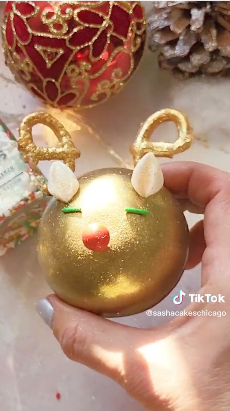Rudolph Hot Chocolate Bombs Is a Festive Hot Chocolate Bomb Recipe From TikTok.