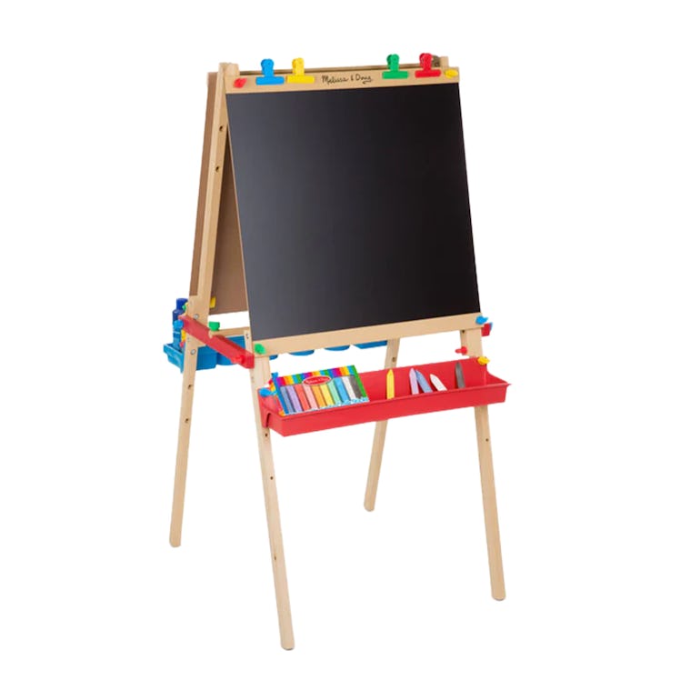 Melissa and Doug Deluxe Wooden Standing Art Easel 