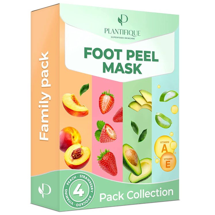 Plantifique Foot Peel Mask Family Pack (4 Pack)