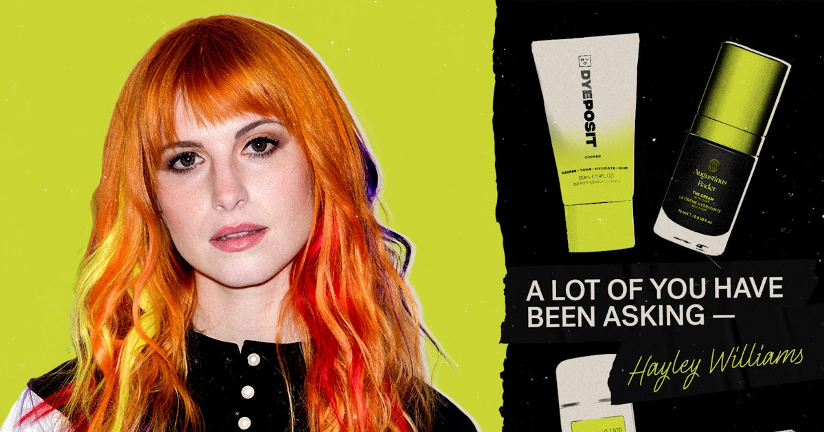 Paramore Singer Hayley Williams On Her Iconic Hair, New Tour Looks, And  Opening a Salon