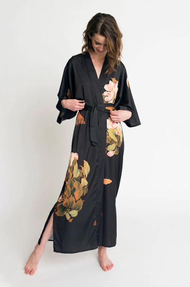 Kim + Ono Peony and Butterfly Robe