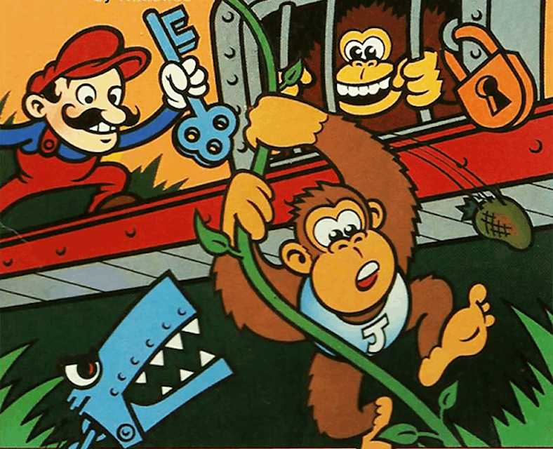 it8Bit — Donkey Kong Arcade Shigeru Miyamoto Art by Ivan