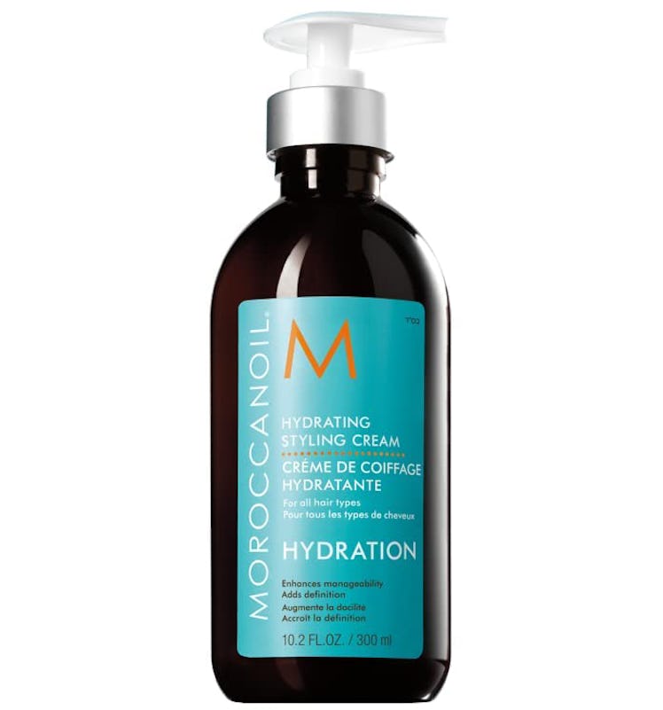 moroccanoil hydrating styling cream is the best cream hair product for flyaways