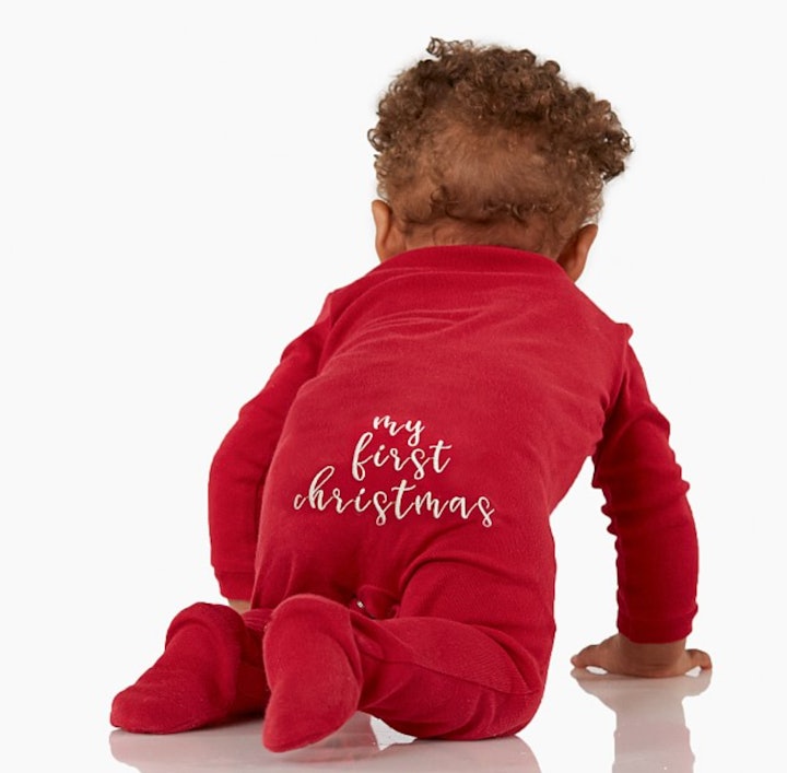 Boys Monogrammed Romper Boys Christmas Outfit Boys One 