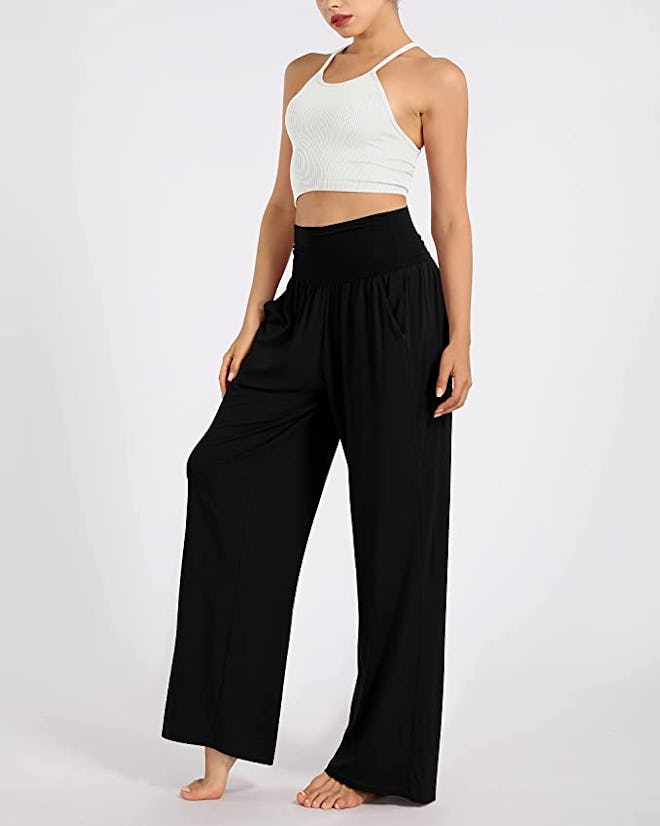 ODODOS Wide Leg Lounge Pants