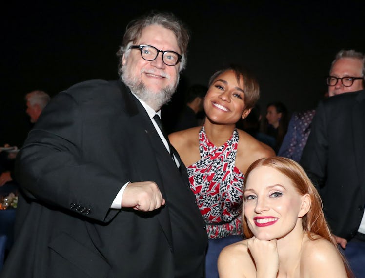 The Pinocchio director received honors from the Museum of Modern Art and Chanel on Thursday night in...