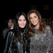 Courteney Cox and Cindy Crawford at Celine LA Show