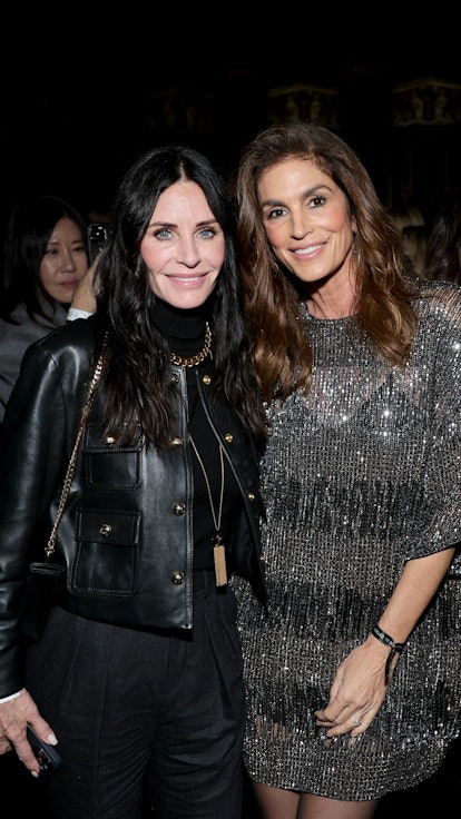 Courteney Cox and Cindy Crawford at Celine LA Show