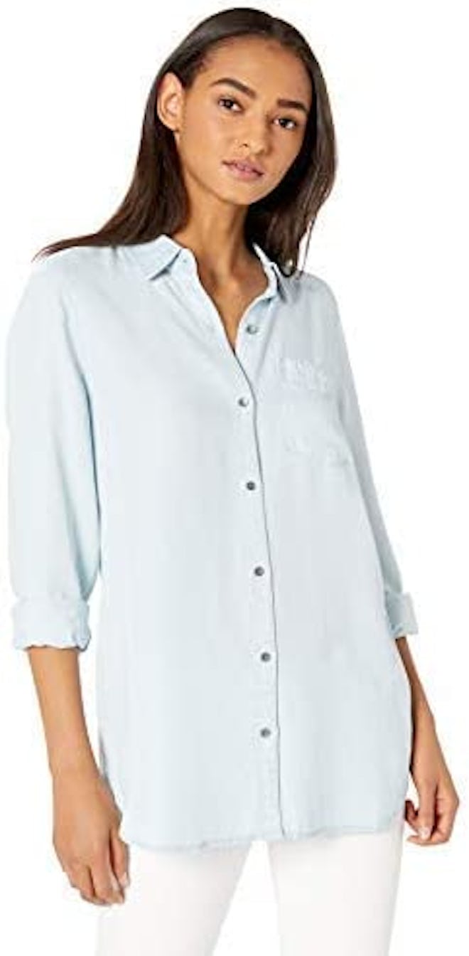 Daily Ritual Tencel Button-Up Tunic