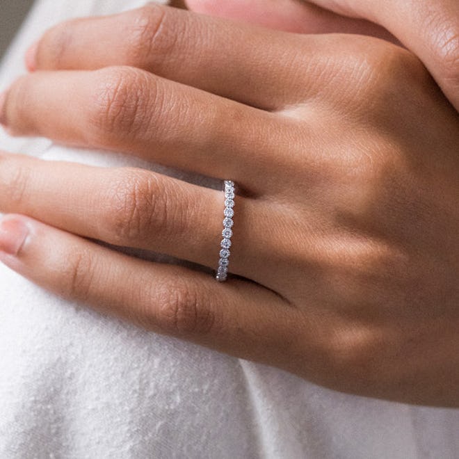 The Noemi Bezel Diamond Ring