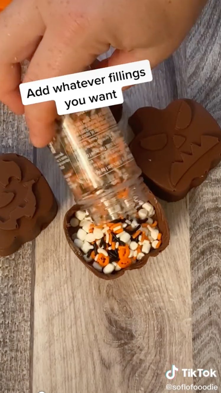 Pumpkin Hot Chocolate Bombs Is a Festive Hot Chocolate Bomb Recipe From TikTok.