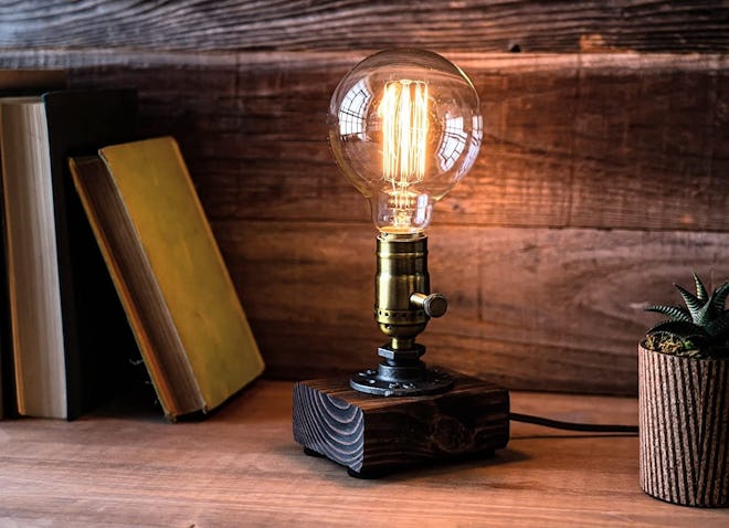 Generic Industrial Steampunk table pipe lamp 
