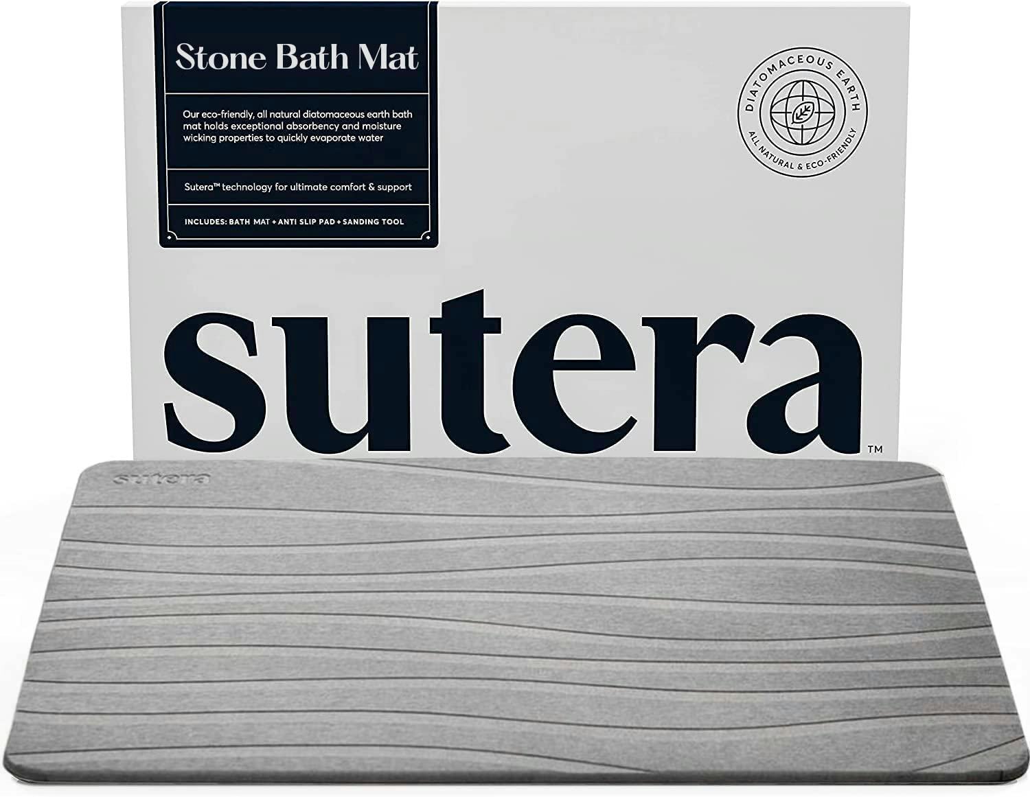 SUTERA Stone Bath Mat