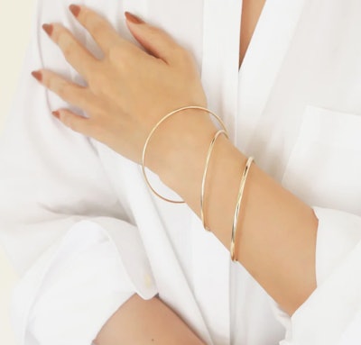 Eternity Bangle is a unique holiday gift for your wife