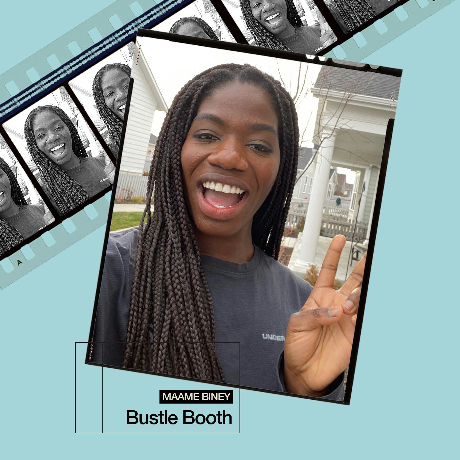 Speed skater Maame Biney is repping Team USA in the 2022 Winter Olympics in Beijing.