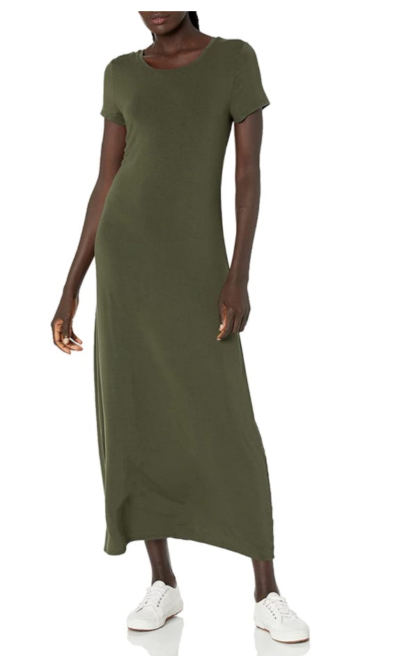 Amazon Essentials Short-Sleeve Maxi Dress