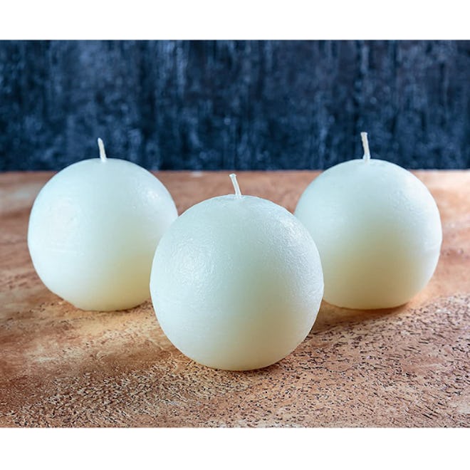 Melt Candle Company Sphere Ball Candles (3-Pack)