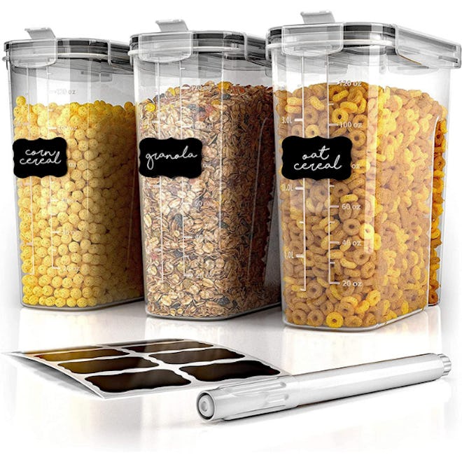 Simply Gourmet Cereal Containers Storage Set (3 Pack)