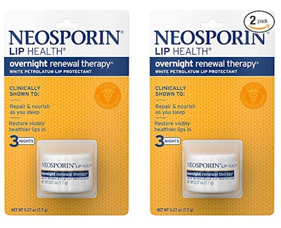 Neosporin Lip Health Overnight Renewal Therapy (2-Pack)
