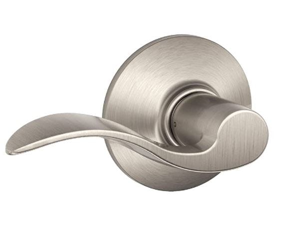 Schlage Accent Door Lever Bed &amp; Bath Privacy Lock